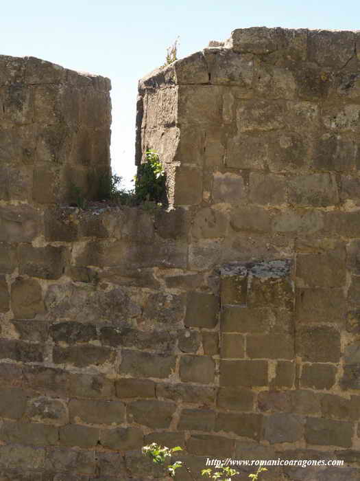 VANO  AL ESTE DEL CUBO SITUADO A ORIENTE DE LA PUERTA DE LOS REYES